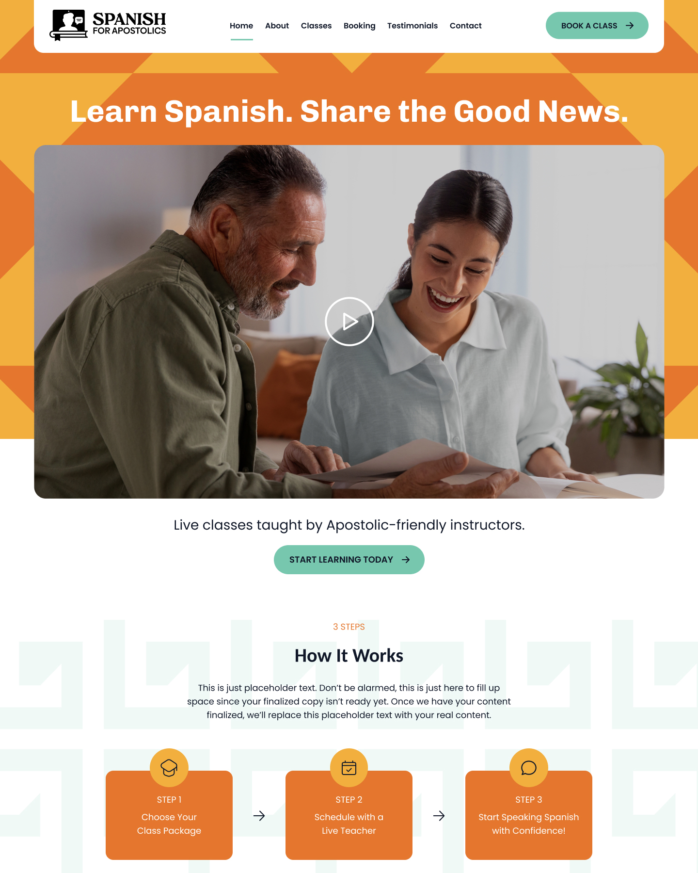 Spanish for Apostolics website